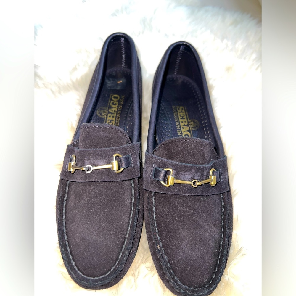EUC SEBAGO suede loafers.